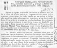 Croquis mexicanos