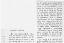 Pablo Neruda.