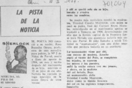 Neruda, al filo de si mismo