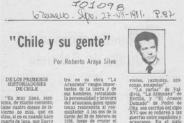 Chile y su gente"
