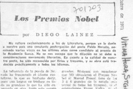 Los Premios Nobel