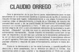 Claudio Orrego
