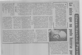 Lo único que no pudo hacerse por Neruda