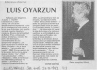 Luis Oyarzún
