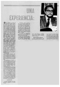 Una Experiencia: Carlos Morand en Iowa.