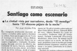 Santiago como escenario