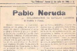 Pablo Neruda