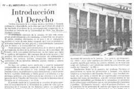 Introducción al derecho