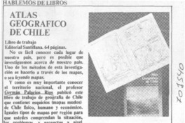 Atlas geográfico de Chile