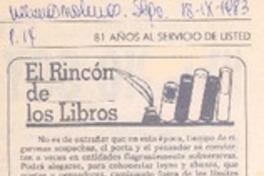 El rincón de los libros