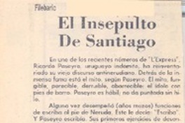 El insepulto de Santiago