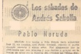 Pablo Neruda.