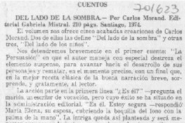 Del lado de la sombra.