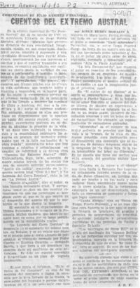 Cuentos del extremo austral