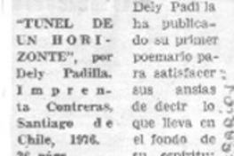 Túnel de un horizonte