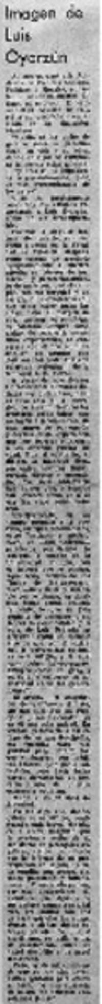 Imagen de Luis Oyarzún.