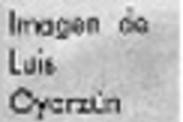 Imagen de Luis Oyarzún.