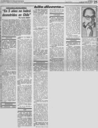 "En 5 años no habrá desnutridos en Chile" : [entrevista]