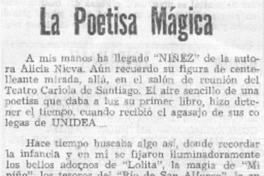 La poetisa mágica