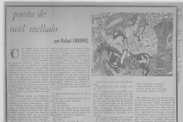 Poesía de Raúl Mellado