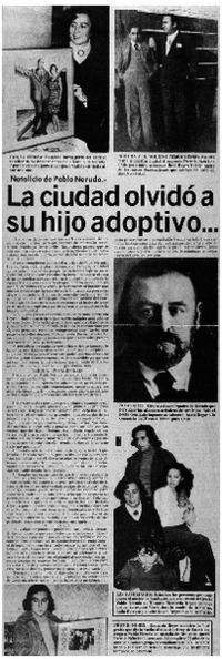 La ciudad olvidó a su hijo adoptivo...