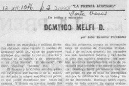 Domingo Melfi D.