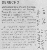 Derecho.