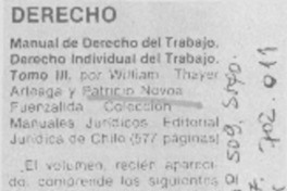 Derecho.