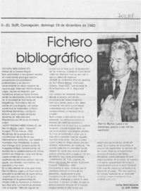 Fichero bibliográfico