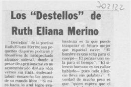 Los "destellos" de Ruth Eliana Merino
