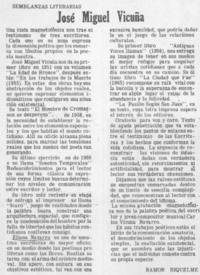 José Miguel Vicuña