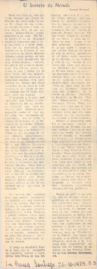 El secreto de Neruda