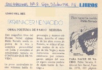 Para nacer he nacido.