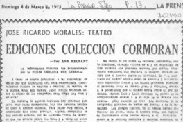 Ediciones colección Cormoran