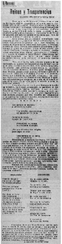 Ruinas y transparencias