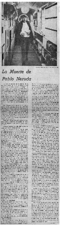 La muerte de Pablo Neruda