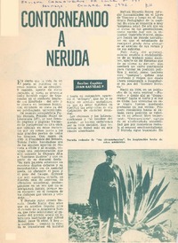 Contorneando a Neruda