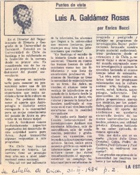 Luis A. Galdámez Rosas