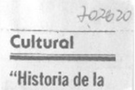 Historia de la ciencia en el siglo XX.
