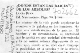 Donde están las raíces de los árboles?.