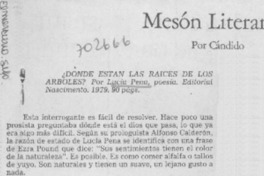Donde están las raíces de los árboles?