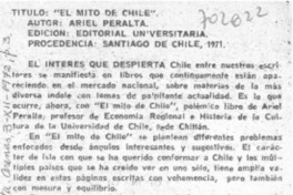 El mito de Chile"