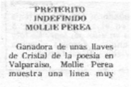 Pretérito indefinido