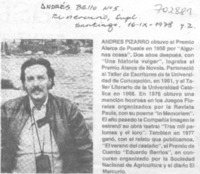 Andrés Pizarro.