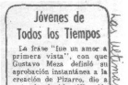 Jóvenes de todos los tiempos.