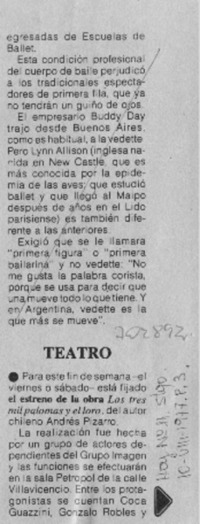 Teatro.