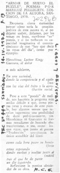 Armar de nuevo el puzzle"