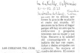 Los chilenos tal cual