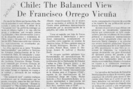 Chile: the balanced view