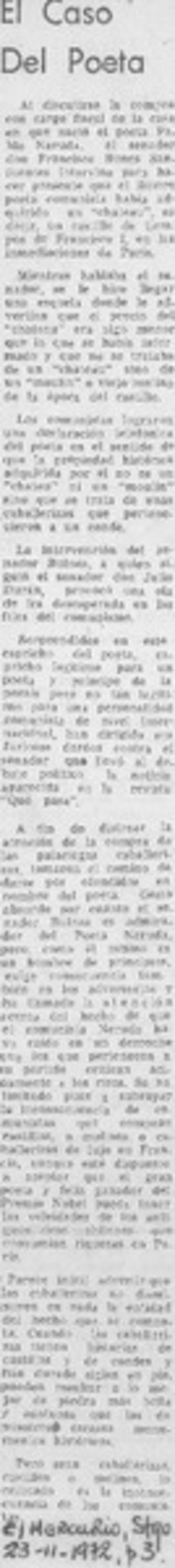 El caso del poeta.